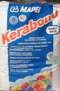 COLLANTE KERABOND BIANCO KG 25 C1 MAPEI