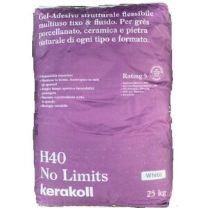COLLANTE H40 NO LIMITS KG 25 KERAKOLL