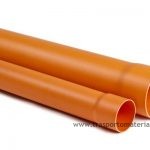 TUBI IN PVC RIGIDO ARANCIONE