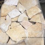 SCORZA IN PIETRA DI TRANI SP. Cm 1-3
